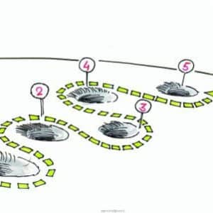 Uit de bocht vliegen